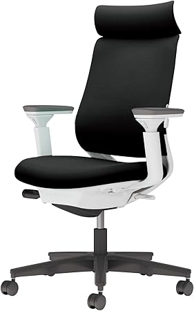 ★ポイント最大16倍★【送料無料】- チェア　ミトラ２　可動肘　ランバー付き C04-B332CW-E1B6B61 ホワイトグレー／ブラック 66671671 コクヨ kokuyo -【コクヨ家具】