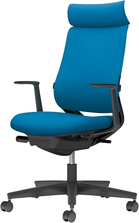 ★ポイント最大16倍★【送料無料】- チェア ミトラ2 L型肘 ランバー付き C04-B392CW-BKT4T41 ブラック/ターコイズ 66675433 コクヨ kokuyo -【コクヨ家具】|【文具の月島堂】店
