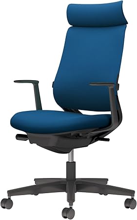 ★ポイント最大16倍★【送料無料】- チェア　ミトラ２　Ｌ型肘　ランバー付き C04-B392CW-BKT6T61 ブラック／プルシアンブルー 66675440 コクヨ kokuyo -【コクヨ家具】