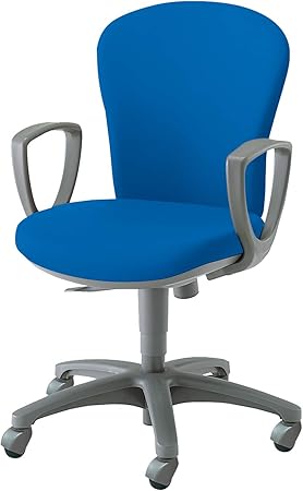 ★ポイント最大16倍★【送料無料】- 回転イス　レグノ２　ローバックサークル肘 CR-G211F4HSN69-VN モデレートブルー 66689737 コクヨ kokuyo -【コクヨ家具】｜【文具の月島堂】店