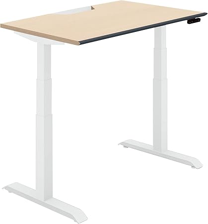 ★ポイント最大16倍★【送料無料】- デスク　シークエンス　平机ソフト　ボタン DSE-LSA1207M-SWT12 ホワイト／ナチュラルオーク 66728085 コクヨ kokuyo -【コクヨ家具】