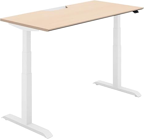 ★ポイント最大16倍★【送料無料】- デスク　シークエンス　平机舟底　レバー DSE-LSF1507B-SWT12 ホワイト／ナチュラルオーク 66729228 コクヨ kokuyo -【コクヨ家具】 83,214円