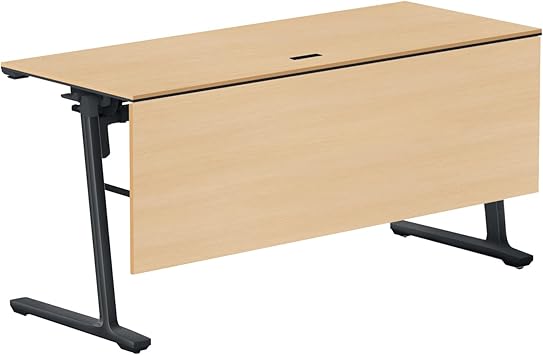 ★ポイント最大16倍★【送料無料】- フラップテ－ブル　カ－ム　配線付 KT-PWS1403DE6CMT1NN ブラック／ナチュラルオーク 66703907 コクヨ kokuyo -【コクヨ家具】