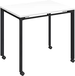 ★ポイント最大16倍★【送料無料】- コラボ用家具　テーブル　マルティス　角形 TML-KK0806CM-6CPW1 ブラック／ホワイト 66521884 コクヨ kokuyo -【コクヨ家具】