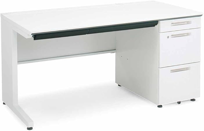 ★ポイント最大16倍★【送料無料】- ｉＳ　片袖デスク　ホワイト　Ｄ７００ｘＷ１４００ SD-ISN147LCASPAWN3 20072421 コクヨ kokuyo -【コクヨ家具】