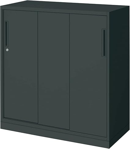 ★ポイント最大16倍★【送料無料】- 収納庫　エディア　３枚引き違い戸　下置き BWU-HD349E6A 20176648 コクヨ kokuyo -【コクヨ家具】｜【文具の月島堂】店