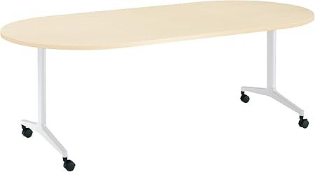 ★ポイント最大16倍★【送料無料】-  会議テーブル ジュート 長円形天板 Ｔ字 MT-JTTB211SAWMT1-C  20100209 コクヨ kokuyo -【コクヨ家具】