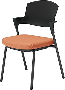 ★ポイント最大16倍★【送料無料】- プロッティ　固定脚　背樹脂タイプ　ブラック脚　座ペールテラコッタ K17-B01CZ-0YX2 20310561 コクヨ kokuyo -【コクヨ家具】