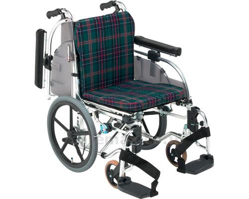 ★ポイント最大14倍★-アルミ介助車いす AR-901 前座46 座幅42 S-2 松永製作所 JAN kt243699 取寄品 00066-000275 歩行関連 車いす 介助式-