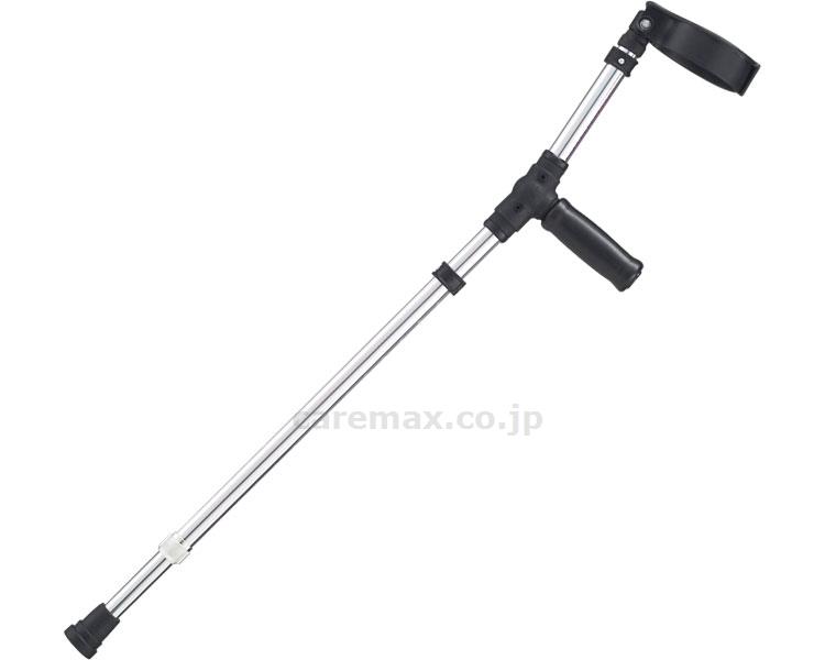★ポイント最大14倍★-ロフストランドクラッチ Sサイズ CMS-60S シルバー 松永製作所 JAN kt264469 取寄品 00066-000193 歩行関連 杖 松葉杖・クラッチ-