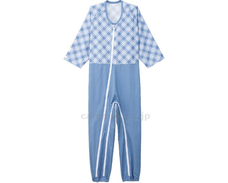 安心の定価販売 楽天市場 いまだけ 4 23 28 P最大23倍 全国配送可 介護用フルオープンつなぎパジャマ 01 M ブルー ケアファッション Jan Kt 取寄品 衣類 ねまき その他 ねまき 介護福祉用具 文具の月島堂 楽天市場店 超