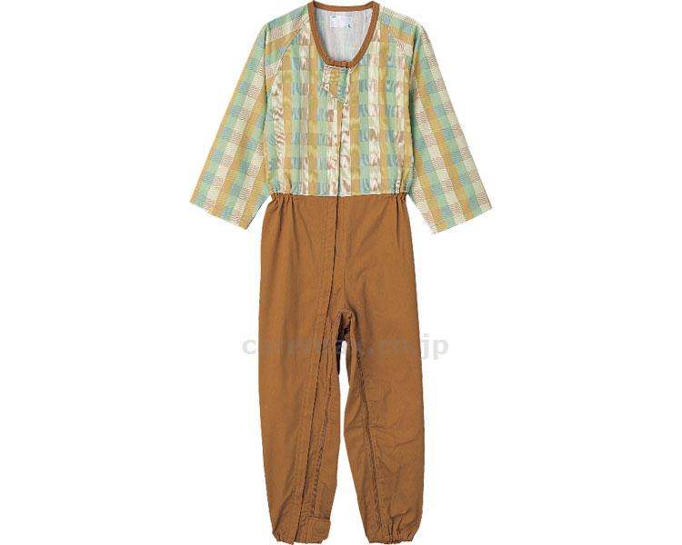 工場直送 楽天市場 いまだけ 4 23 28 P最大23倍 全国配送可 介護用フルオープンつなぎパジャマ 25 3l ブロックベージュ ケアファッション Jan Kt 取寄品 衣類 ねまき 介護ねまき 介護福祉用具 文具の月島堂 楽天市場店