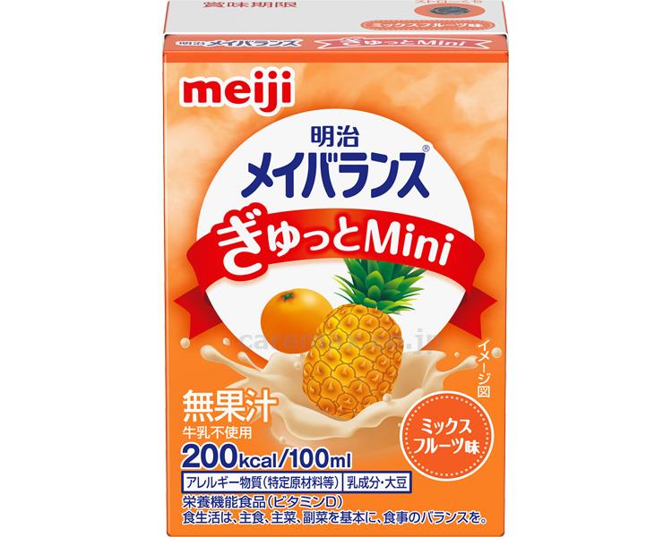 ポイント最大14倍 -ﾒｲﾊﾞﾗﾝｽぎゅっとMini 100mL ﾐｯｸｽﾌﾙｰﾂ味 明治 JAN 4902705042728 kt459611  食事関連 介護食 健康食品 機能系食品- 本物◇