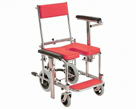★ポイント最大16倍★【全国配送可】-入浴・シャワー用車いす KS3　標準　レッド カワムラサイクル　JAN 4514133007769 kt207730 取寄品 入浴関連 シャワーキャリー シャワーキャリー-【介護福祉用具】 44,151円