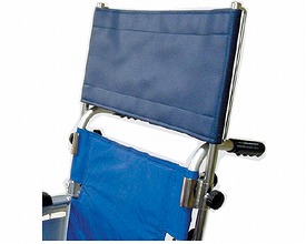 ★ポイント最大16倍★【全国配送可】-背延長（枕なし）　濃紺レザー KY40267 カワムラサイクル　JAN kt234004 取寄品 歩行関連 車いすオプション 車いす用小物-【介護福祉用具】｜【文具の月島堂】店