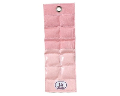 ★ポイント最大16倍★【全国配送可】-カラー重錘バンド　1.5Kg SPR-592E　ピンク 酒井医療　JAN kt234729 取寄品 健康管理 トレーニング小物 ウエイト-【介護福祉用具】
