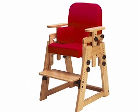 ★ポイント最大16倍★【全国配送可】-バンビーナチェア　ダイニング TS-825　M　レッド タカノ　JAN 4523725008268 kt244720 取寄品 日常生活 立ち上がり補助いす その他(立ち上がり補助いす)-【介護福祉用具】