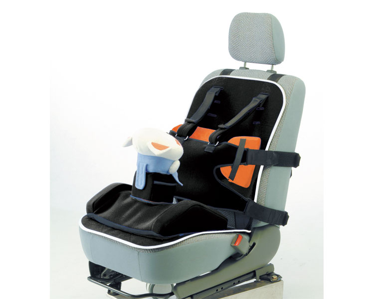 ★ポイント最大16倍★【全国配送可】-ボディサポートS（自動車）　小児用 BSC22　オレンジ ウェルパートナーズ　JAN 4580106931720 kt245721 取寄品 歩行関連 車いすオプション 車いす用クッション-【介護福祉用具】｜【文具の月島堂】店