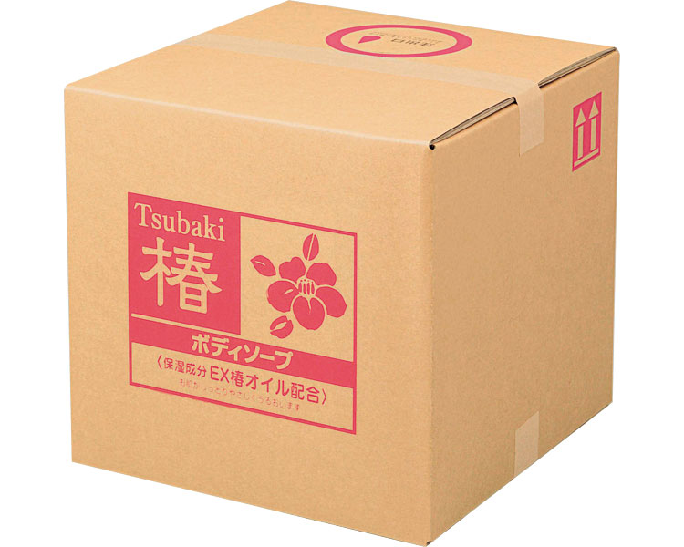 ★ポイント最大16倍★【全国配送可】-スクリット 椿ボディソープ 4222　18L　コック付 熊野油脂　JAN 4513574007673 kt256925 取寄品 入浴関連 清拭剤 ボディソープ-【介護福祉用具】