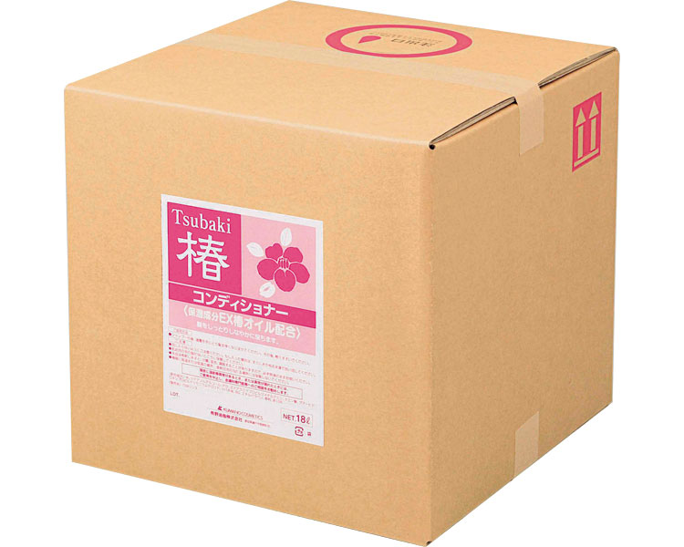 ★ポイント最大16倍★【全国配送可】-スクリット 椿コンディショナー 4224　18L　コック付 熊野油脂　JAN 4513574008557 kt257445 取寄品 入浴関連 清拭剤 シャンプー・リンス-【介護福祉用具】｜【文具の月島堂】店