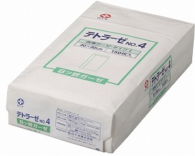 ★ポイント最大16倍★【全国配送可】-尺角ガーゼ　テトラーゼ　No.4 17023　150枚　8折（開：縦長） 白十字　JAN 4987603170230 kt268620 取寄品 医療・施設 衛生材料 ガーゼ・カット綿・綿棒-【介護福祉用具】