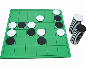 ★ポイント最大16倍★【全国配送可】-白黒ゲーム 一歩　JAN 4571214204691 kt272310 取寄品 健康管理 レクリエーション レクリエーションアイテム-【介護福祉用具】｜【文具の月島堂】店