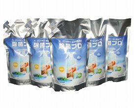 ★9/4-11 P最大27倍★【全国配送可】-除菌プロ 1L×5セット 侑佳　JAN kt272826 取寄品 住環境用品 消耗品 除菌・消臭剤-【介護福祉用具】
