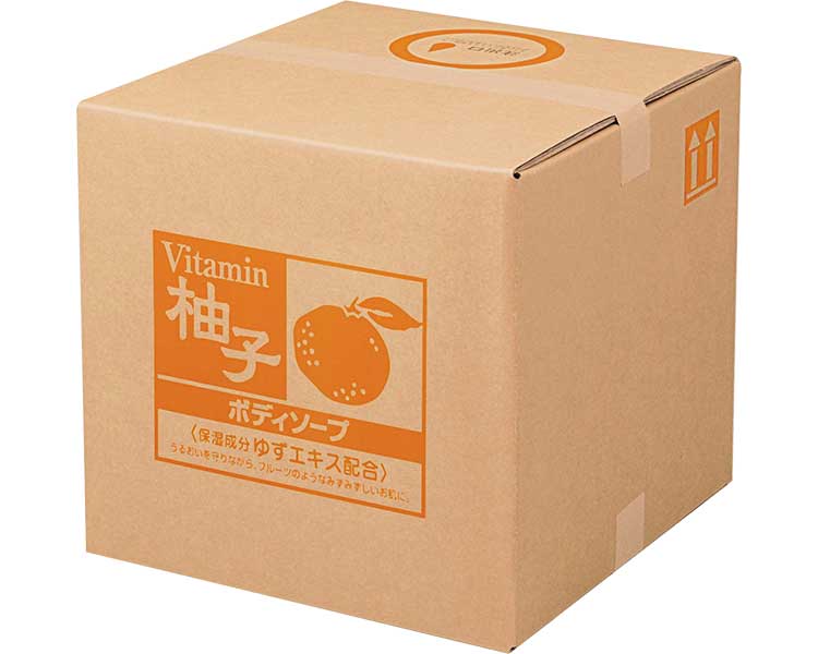 ★ポイント最大16倍★【全国配送可】-スクリット 柚子ボディソープ 4337　18L　コック付 熊野油脂　JAN 4513574007499 kt282540 取寄品 入浴関連 清拭剤 ボディソープ-【介護福祉用具】