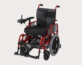 ★尖んがり最大限度16倍★【全国送りとどける可】-2取りわけるｺﾝﾊﾟｸﾄ6輪電動車椅子 NEO-PR60 ﾗｲﾄﾌﾞﾙｰﾊﾟｰﾙ 日進医療器 JAN  kt288421 取寄品  御拾いかかわり合い 車椅子 自走式-【介護便益物の具】