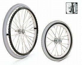 ★ポイント最大16倍★【全国配送可】-ソフトタイヤ　バンド車輪用　新車取付 22×13/8 カワムラサイクル　JAN kt297618 取寄品 歩行関連 車いす その他(車いす)-【介護福祉用具】