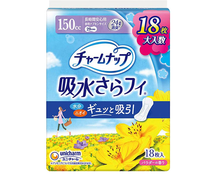 ★尖んがり最大限度16倍★【全国送りとどける可】-ﾁｬｰﾑﾅｯﾌﾟ長時間安全性のある用 57451→57118 18枚 ユニ・チャーム JAN 4903111572465 kt301891 取寄品  お通じかかわり合い 紙おむつ 余分の物(紙おむつ)-【介護恩恵手道具】