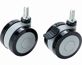 ★ポイント最大16倍★【全国配送可】-マッキンリーケアベッド用キャスター　φ75mm RC-075　4個組 マキテック　JAN 4968501858307 kt314064 取寄品 ベッド関連 ベッドオプション キャスター-【介護福祉用具】｜【文具の月島堂】店
