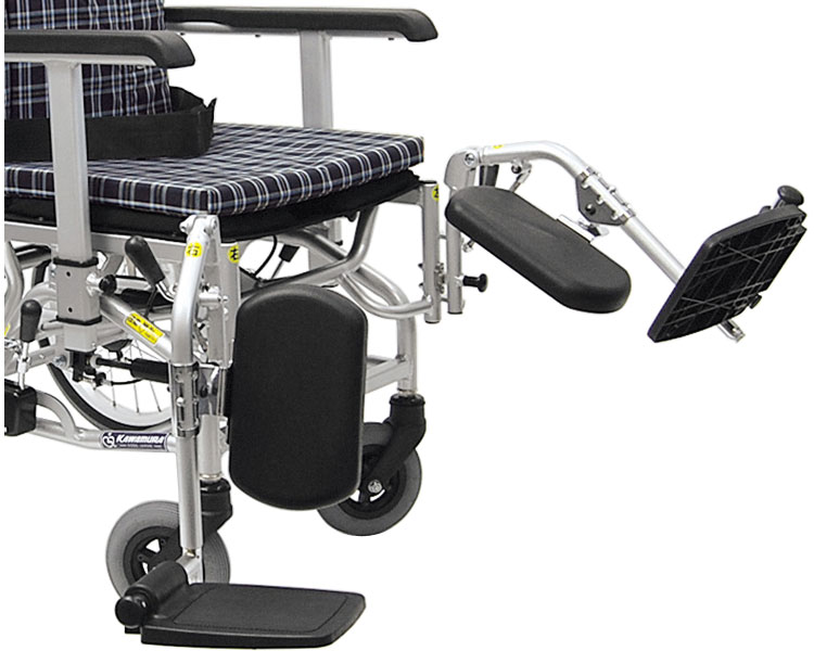 ★ポイント最大16倍★【全国配送可】-KXL用SW＆ELF脚部 KY61779　シルバー　右 カワムラサイクル　JAN kt355728 取寄品 歩行関連 車いす その他(車いす)-【介護福祉用具】