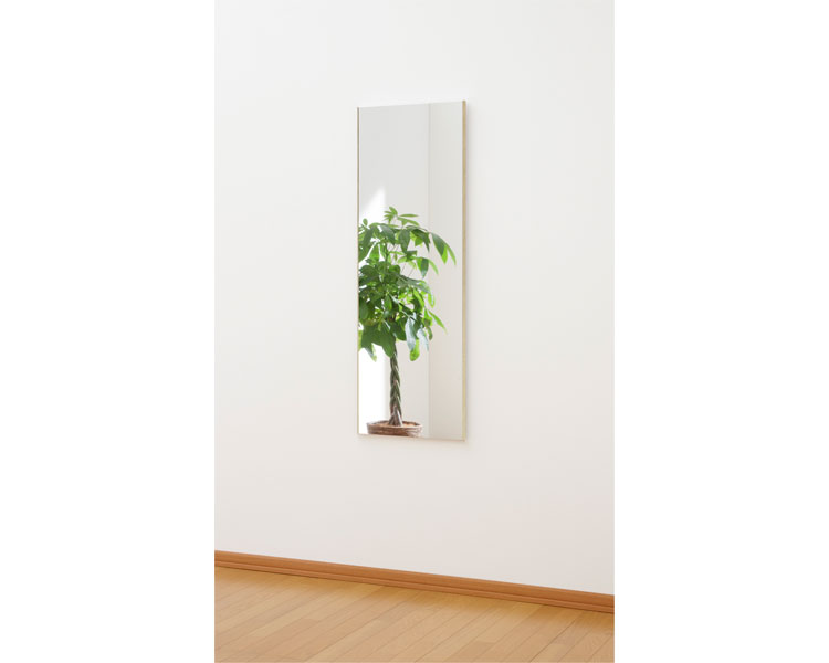 ★ポイント最大16倍★【全国配送可】-吊式姿見ミラー　45×120cm RM-2　木目調メープル J.フロント建装　JAN 4560436300045 kt363119 取寄品 その他 その他-【介護福祉用具】