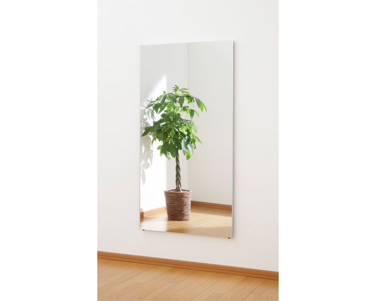 ★ポイント最大16倍★【全国配送可】-ジャンボ姿見ミラー　80×150cm RM-6　シルバー J.フロント建装　JAN 4560436310419 kt363123 取寄品 その他 その他-【介護福祉用具】
