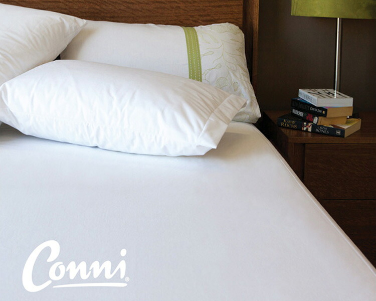 ★ポイント最大16倍★【全国配送可】-マイクロ-プラッシュ・ボックスシーツ MP-183203-00-1　キング Conni　JAN kt370081 取寄品 ベッド関連 寝具 防水シーツ-【介護福祉用具】