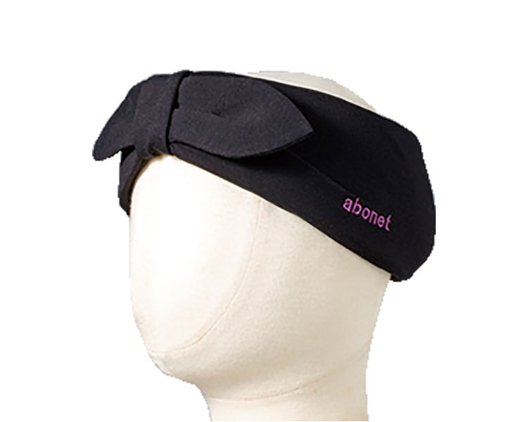 ★ポイント最大16倍★【全国配送可】-アボネット　ホーム　リボン 2172　ブラック 特殊衣料　JAN 4521573011348 kt370176 取寄品 歩行関連 転倒予防用具 ヘッドガード-【介護福祉用具】