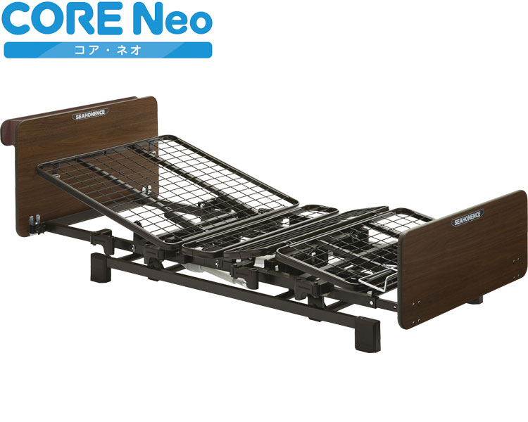 ★ポイント最大16倍★【全国配送可】-CORE Neo（コア・ネオ）　3モーター NS-835　木製宮付きボード シーホネンス　JAN kt378644 取寄品 ベッド関連 ベッド 3モーター-【介護福祉用具】