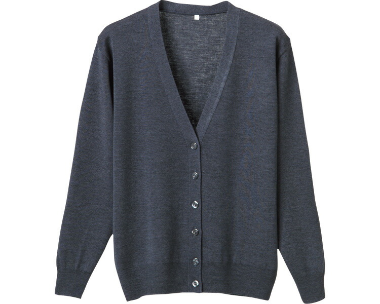 ★ポイント最大16倍★【全国配送可】-抗ピル長袖カーディガン D1001　グレー　LL ディーフェイズ　JAN 4571249980539 kt384261 取寄品 衣類 ねまき その他(ねまき)-【介護福祉用具】