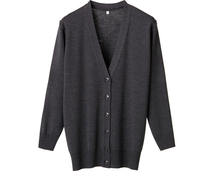 ★ポイント最大16倍★【全国配送可】-抗ピル長袖カーディガンロング D1002　グレー　LL ディーフェイズ　JAN 4571249981154 kt384300 取寄品 衣類 ねまき その他(ねまき)-【介護福祉用具】