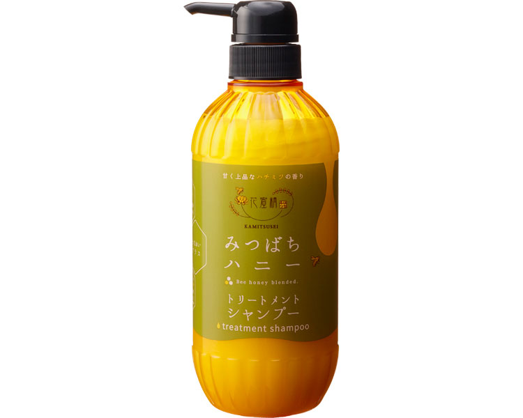 ★ポイント最大16倍★【全国配送可】-花蜜精みつばちハニートリートメントシャンプー 00110877　500mL フェニックス　JAN 4976551108778 kt393343 取寄品 入浴関連 清拭剤 シャンプー・リンス-【介護福祉用具】｜【文具の月島堂】店 12,080円