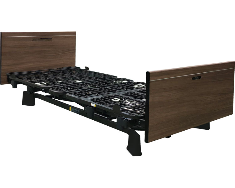 ★ポイント最大16倍★【全国配送可】-ミオレットIII　3モーター　木製フラットボード P113-31BA　90cm幅 プラッツ　JAN 4539940010689 kt395998 取寄品 ベッド関連 ベッド 3モーター-【介護福祉用具】