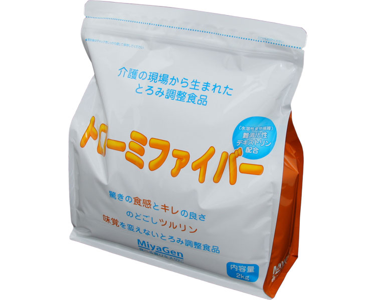 ★ポイント最大16倍★【全国配送可】-トローミファイバー 2kg 宮源　JAN 4560277670079 kt425459 取寄品 食事関連 介護食・健康食品 とろみ調整-【介護福祉用具】｜【文具の月島堂】店