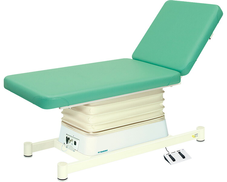 ★ポイント最大16倍★【全国配送可】-有孔垂直電動Lタイプ　TB-550U 幅：　長：　クリーム 高田ベッド製作所　JAN kt441594 取寄品 医療・施設 施設用備品 診察台-【介護福祉用具】