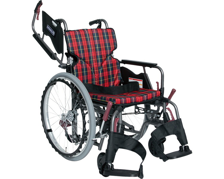 ★ポイント最大16倍★【全国配送可】-モダンB　KMD-B22-42-H/SR No.83_ライトブルー カワムラサイクル　JAN 4514133719280 kt462896 取寄品 歩行関連 車いす 自走式-【介護福祉用具】
