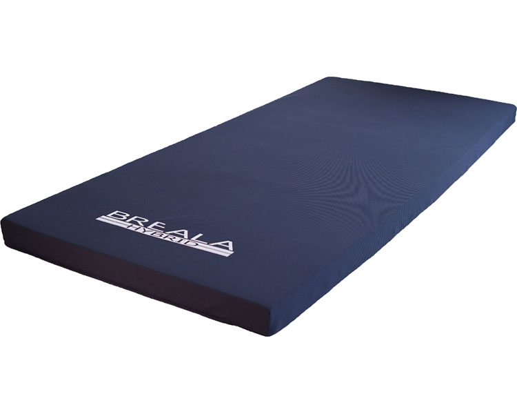 ★ポイント最大16倍★【全国配送可】-ブレイラVSケアマットレス　830R ネイビー　83×195×7.5cm グローバル産業　JAN 4582328921053 kt484294 取寄品 ベッド関連 マットレス 静止型マット-【介護福祉用具】