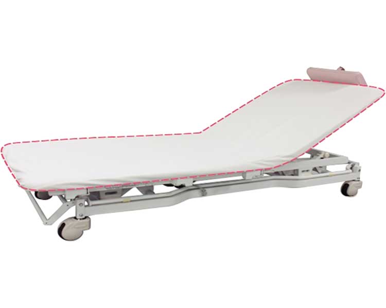 ★ポイント最大16倍★【全国配送可】-エコーマット用シーツ 80cm幅 B-LH-733W 白 ランダルコーポレーション JAN  kt491993 取寄品  ベッド関連 寝具 シーツ(非防水)-【介護福祉用具】