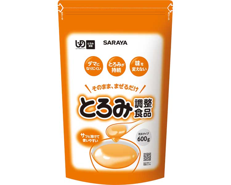 ★ポイント最大16倍★【全国配送可】-とろみ調整食品 58034 600g サラヤ JAN 4973512580345 kt494585 取寄品 食事関連 介護食・健康食品 とろみ調整-【介護福祉用具】|【文具の月島堂】店