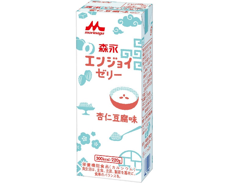 ★ポイント最大16倍★【全国配送可】-エンジョイゼリー 杏仁豆腐味 0657583 220g 森永乳業クリニコ JAN 4902720155960 kt500106 取寄品 食事関連 介護食・健康食品 機能系食品-【介護福祉用具】|【文具の月島堂】店