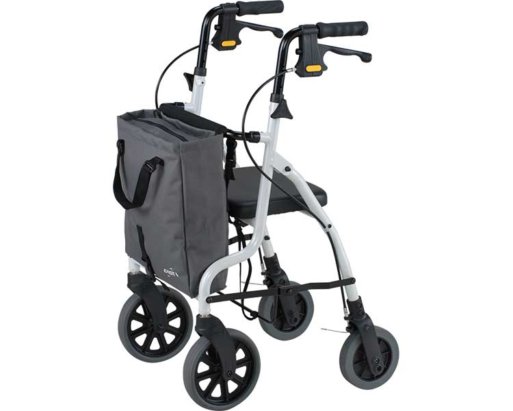 ★ポイント最大16倍★【全国配送可】-セーフティーアームロレータポケットグランデ RS5390　シャイニングホワイト イーストアイ　JAN 4515914400137 kt500853 取寄品 歩行関連 歩行車・歩行器 歩行車-【介護福祉用具】